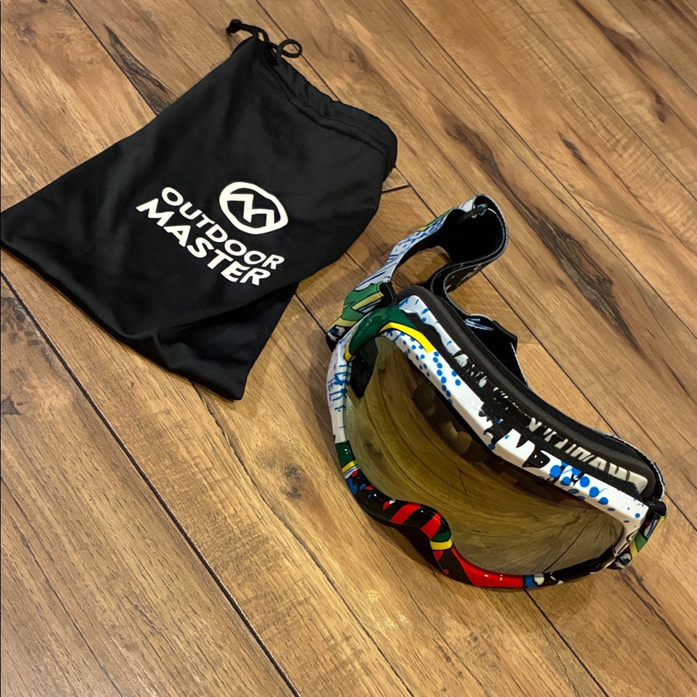 Outdoor Master Youth Ski Snowboard Goggles - Multicolor